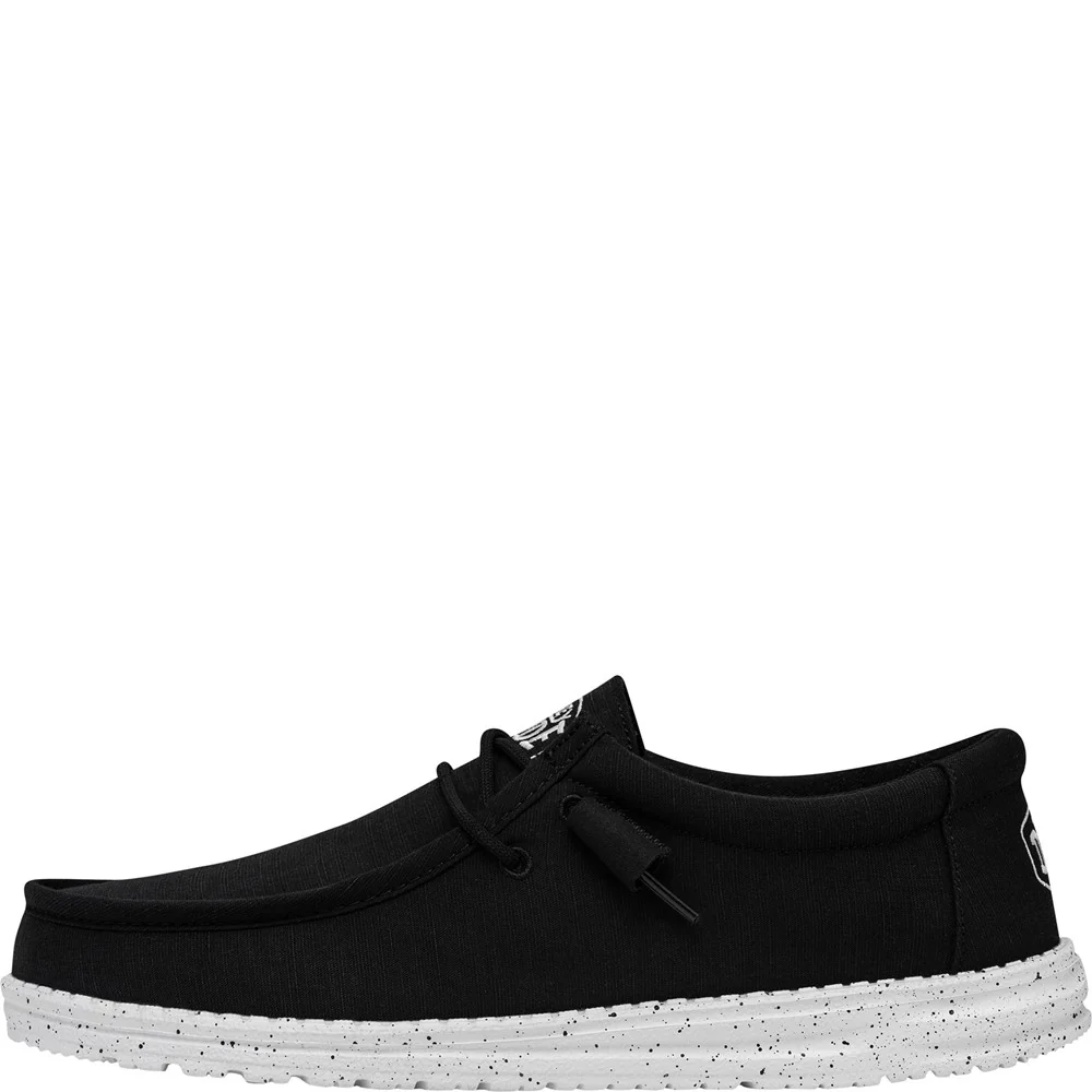 HEYDUDE Wally Slub Canvas Shoe - Image 6