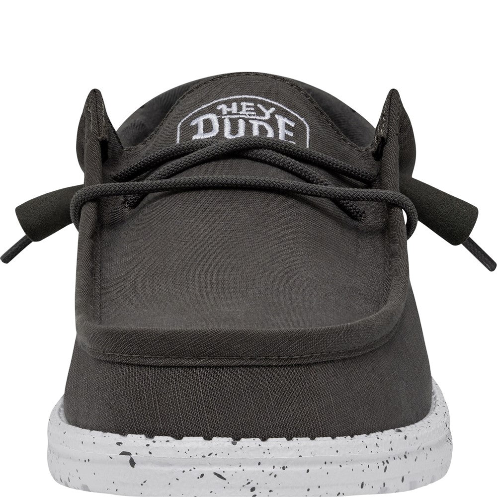 HEYDUDE Wally Slub Canvas Shoe - Image 4