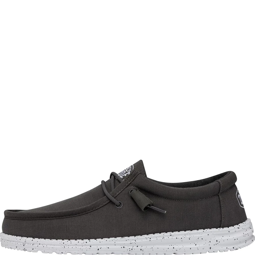HEYDUDE Wally Slub Canvas Shoe - Image 7