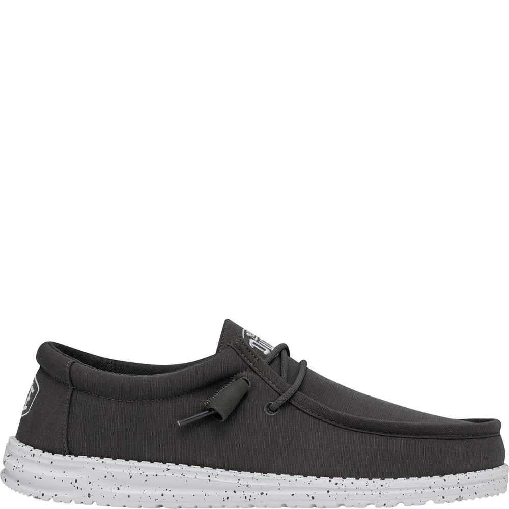 HEYDUDE Wally Slub Canvas Shoe - Image 8