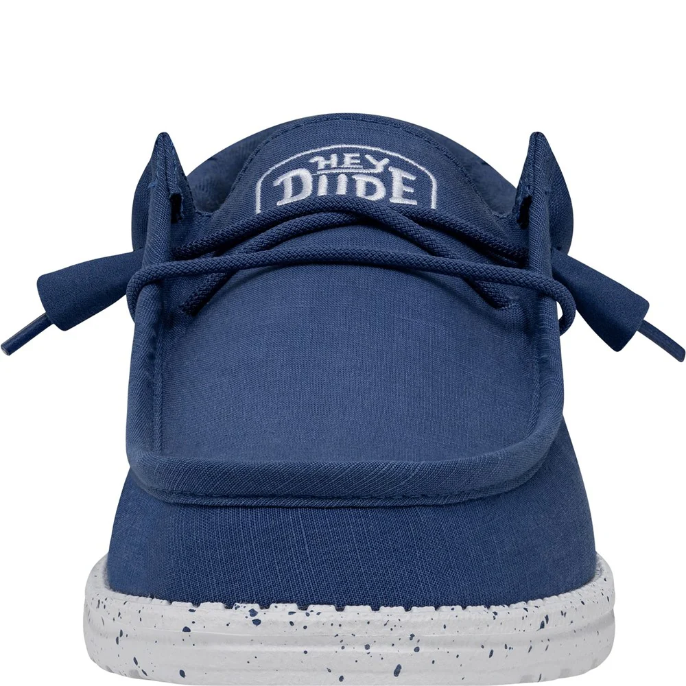 HEYDUDE Wally Slub Canvas Shoe - Image 3