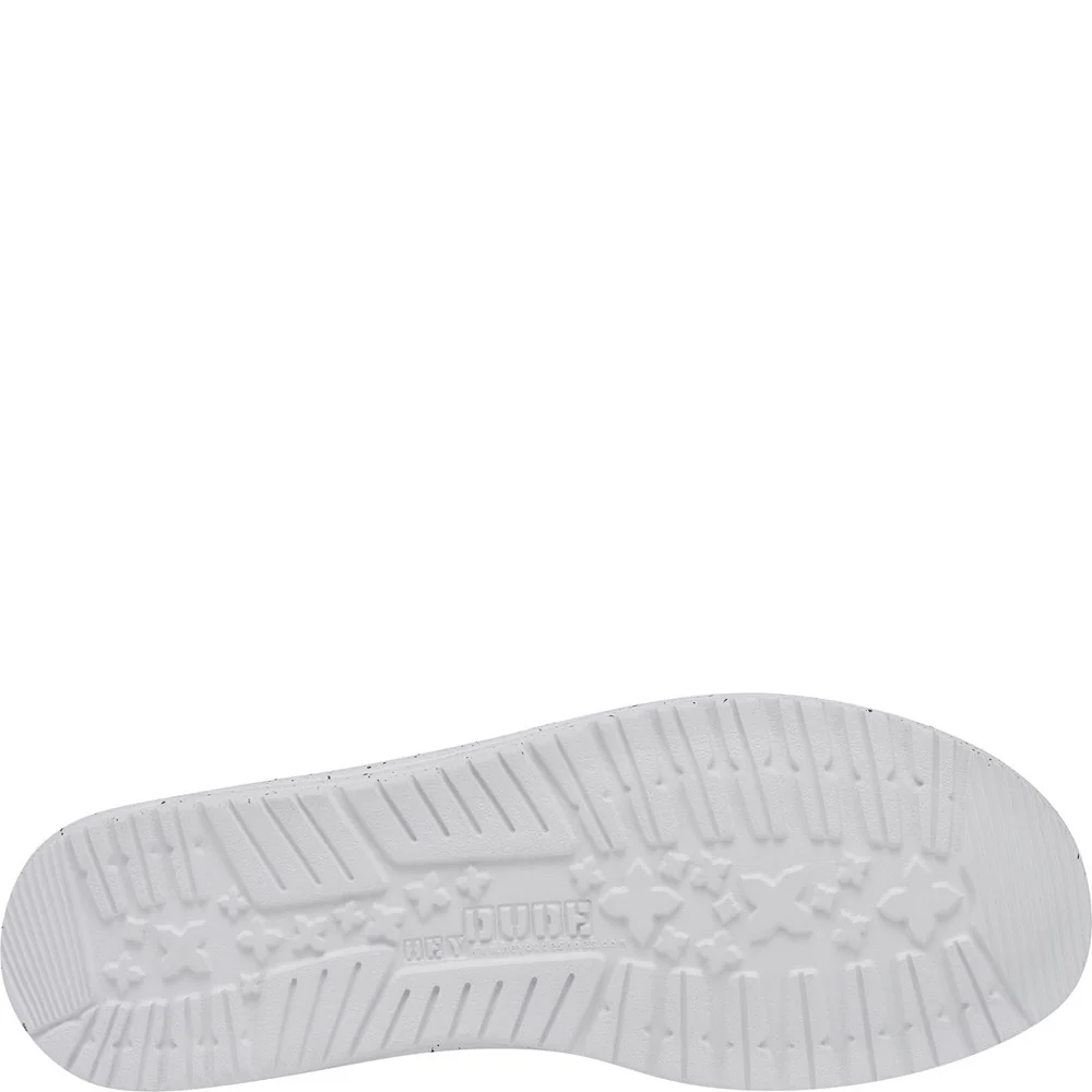 HEYDUDE Wally Slub Canvas Shoe - Image 4