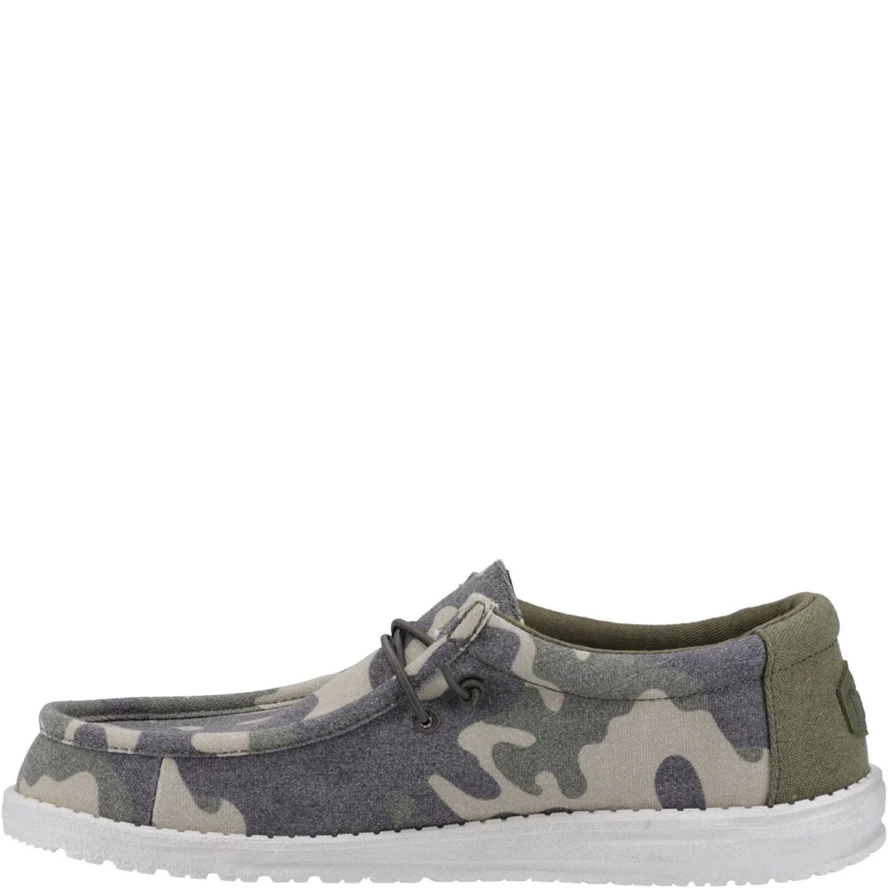 HEYDUDE Wally Washed Camo Shoe - Image 4