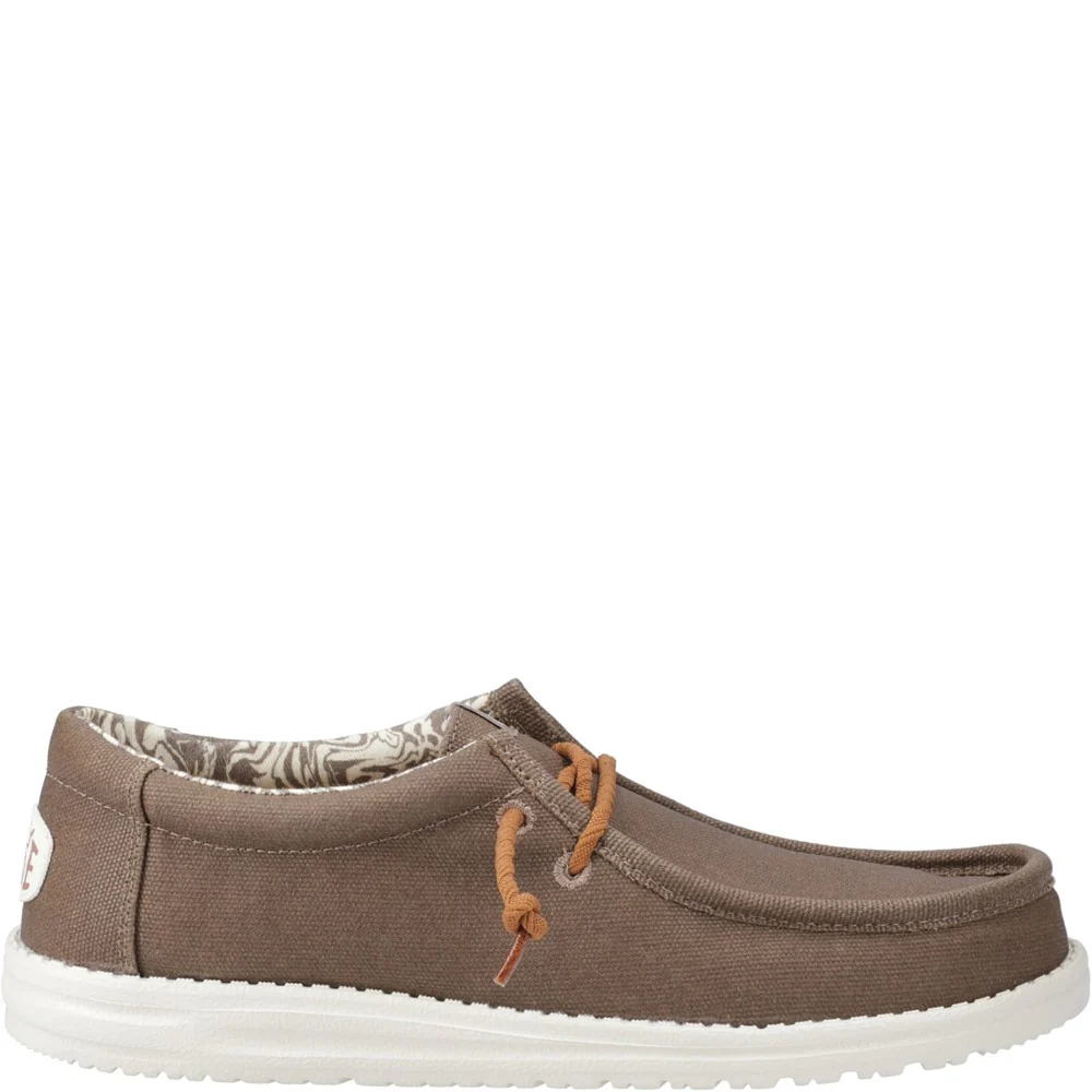 HEYDUDE Wally Waxed Canvas Shoes - Image 5