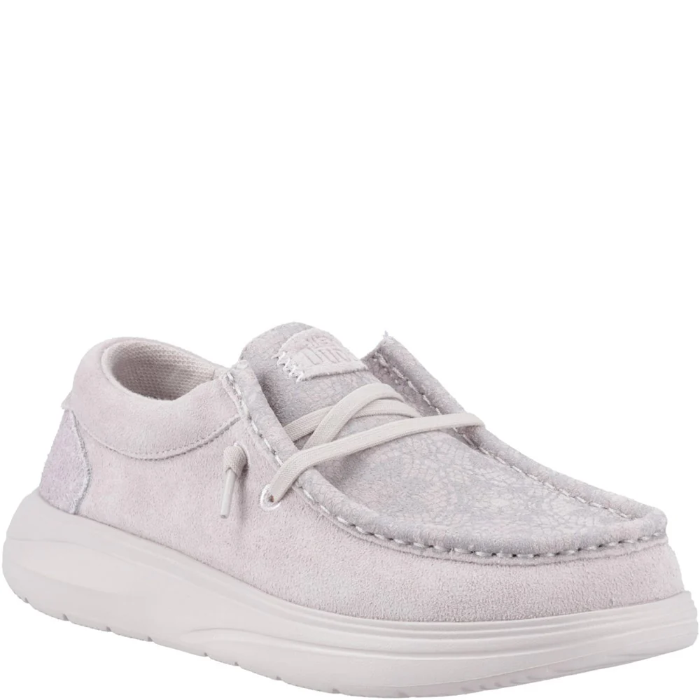 HEYDUDE Wendy COMF Lace Print Slip on Shoe