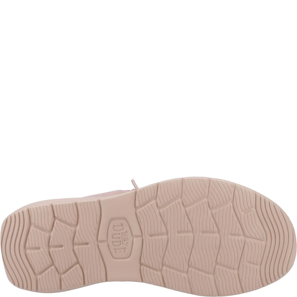HEYDUDE Wendy COMF Lace Print Slip on Shoe - Image 3