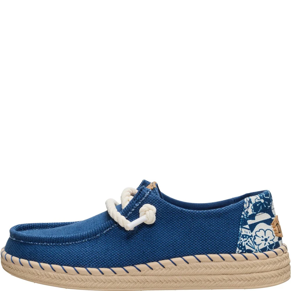 HEYDUDE Wendy Espadrille Hibiscus Shoes - Image 6