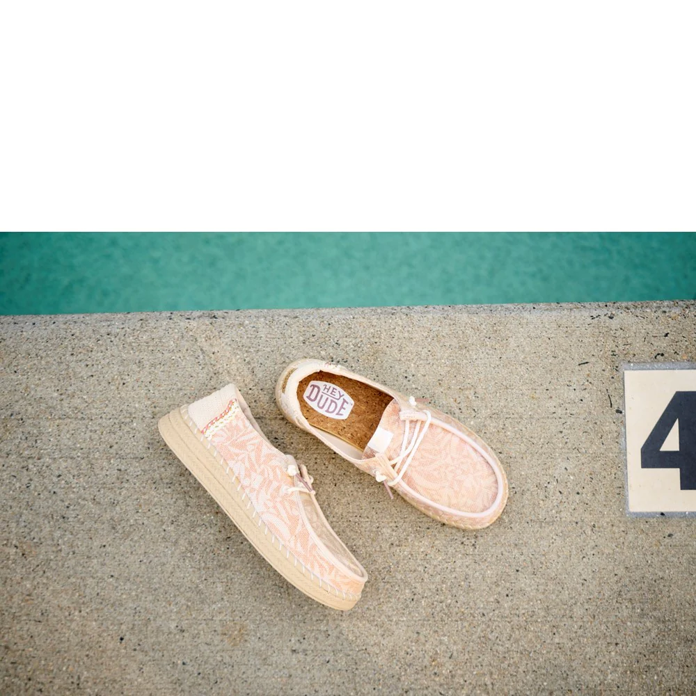 HEYDUDE Wendy Espadrille Retro Palm Shoes - Image 8