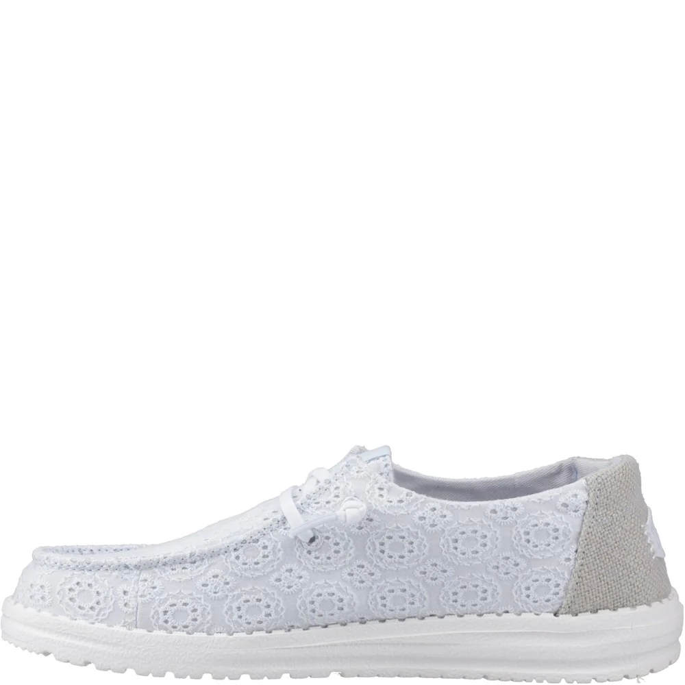 HEYDUDE Wendy Eyelet Lace Shoes - Image 4