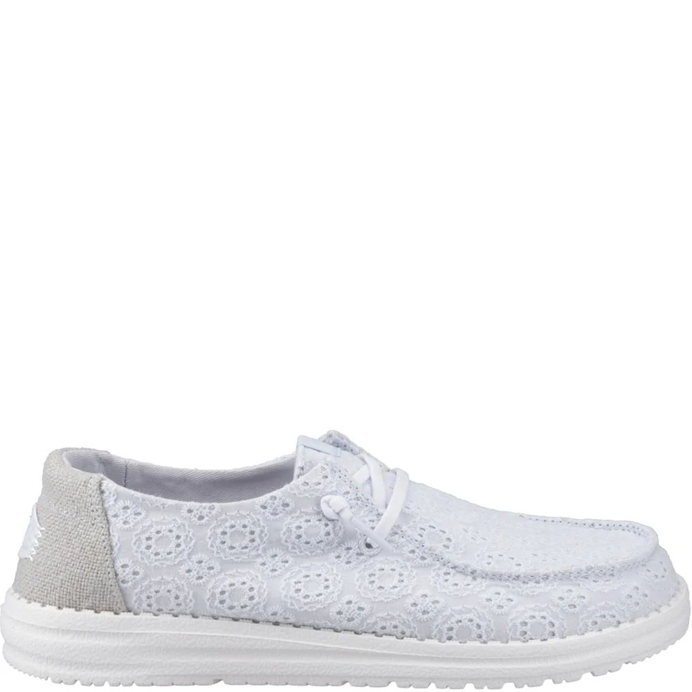 HEYDUDE Wendy Eyelet Lace Shoes - Image 5