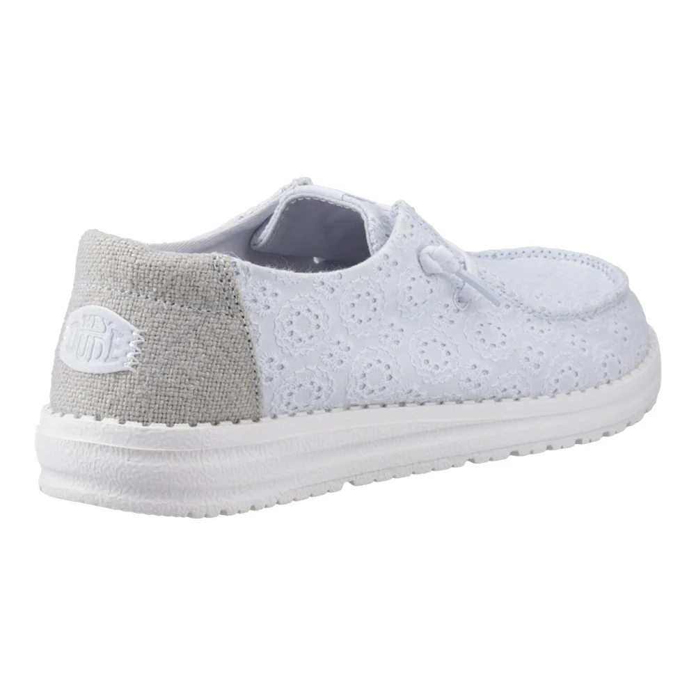 HEYDUDE Wendy Eyelet Lace Shoes - Image 7