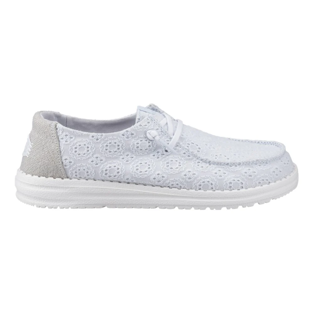 HEYDUDE Wendy Eyelet Lace Shoes - Image 9