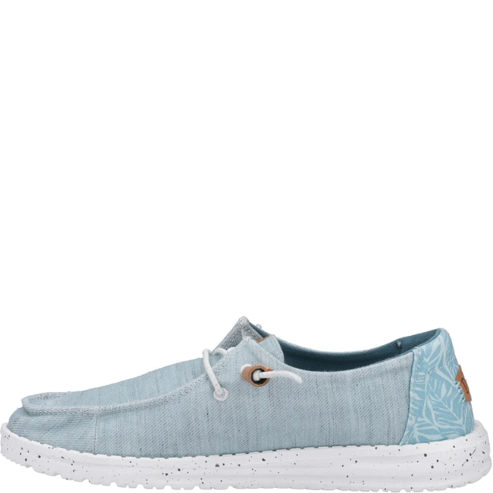 HEYDUDE Wendy Heathered Slub Tropical Shoe - Image 4
