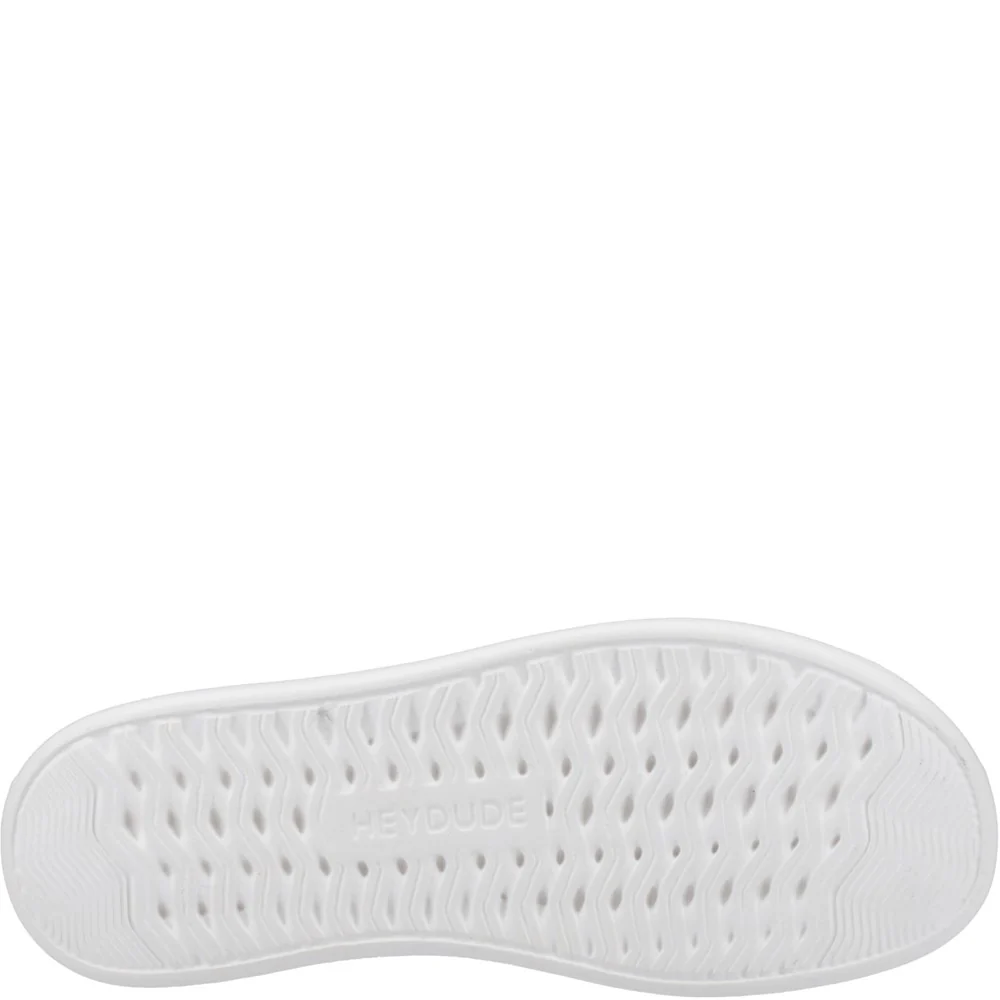 HEYDUDE Wendy Rise Perf Canvas Shoes - Image 3