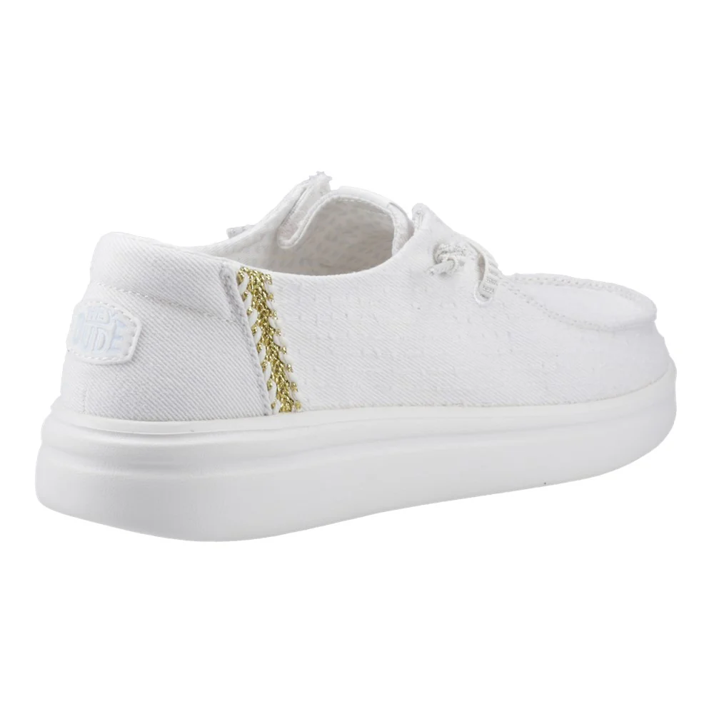 HEYDUDE Wendy Rise Perf Canvas Shoes - Image 7