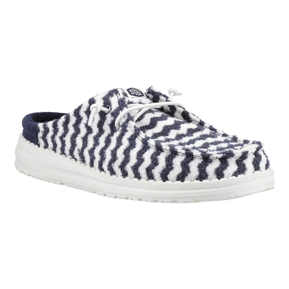 HEYDUDE Wendy Slip Terry Stripe Mule - Image 6