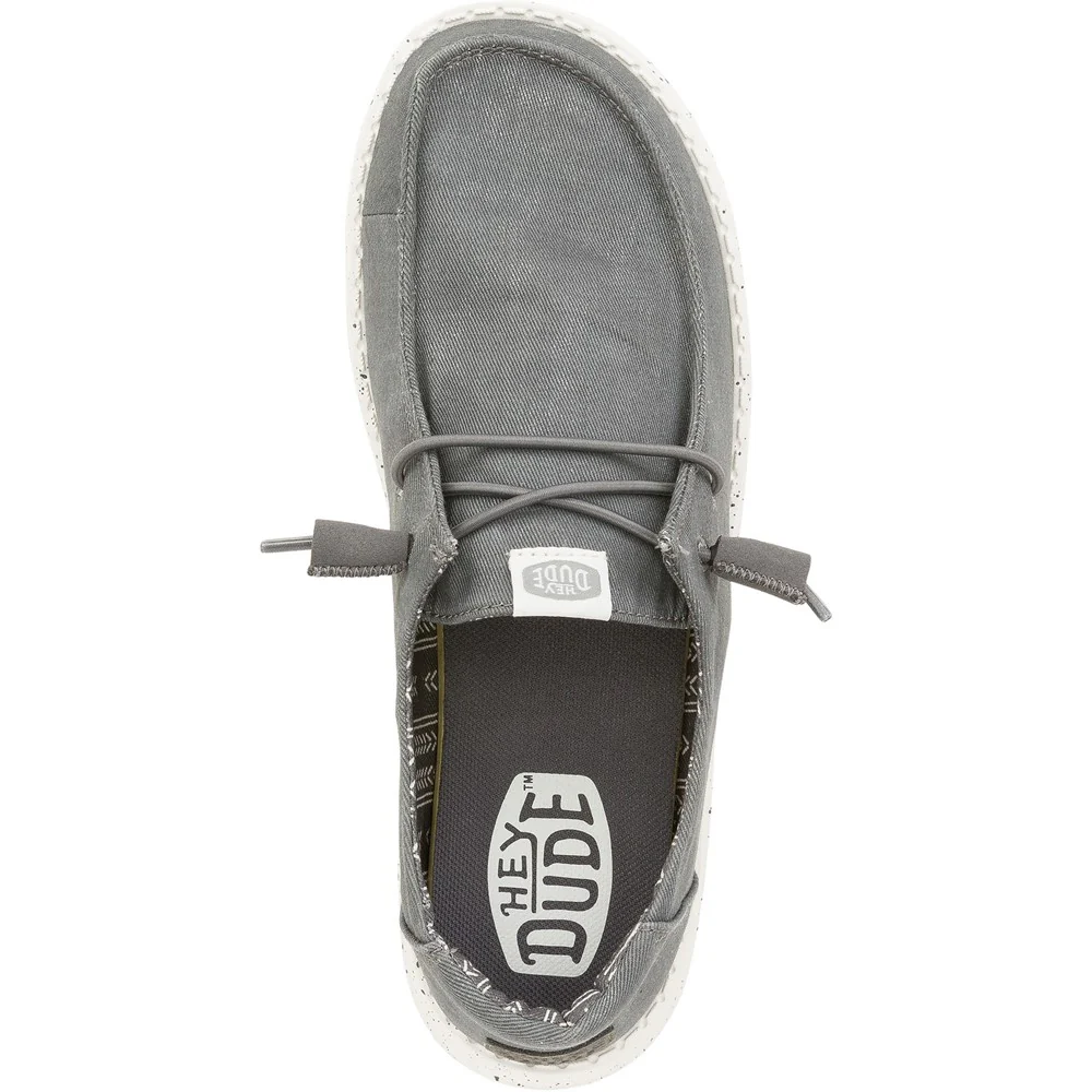 HEYDUDE Wendy Stretch Canvas Slip on Shoe - Image 4