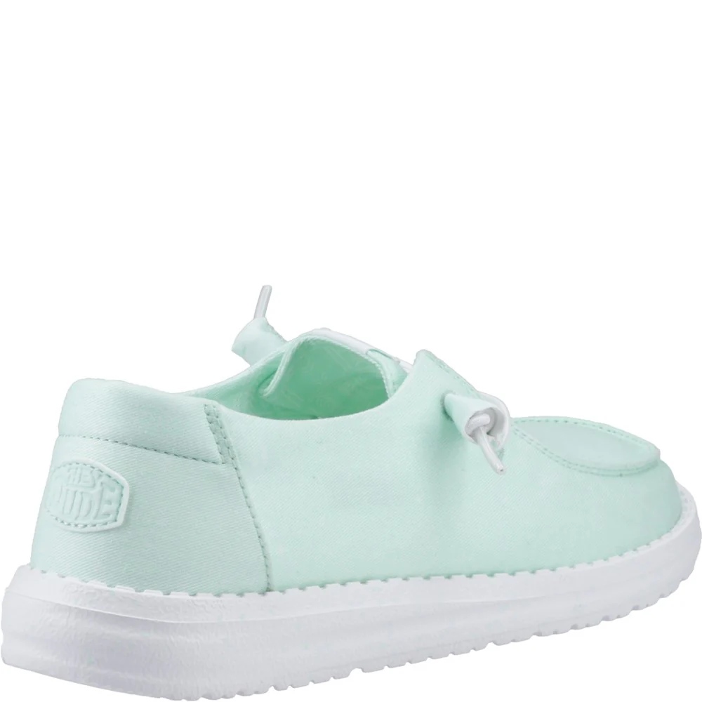 HEYDUDE Wendy Stretch Canvas Slip on Shoe - Image 2