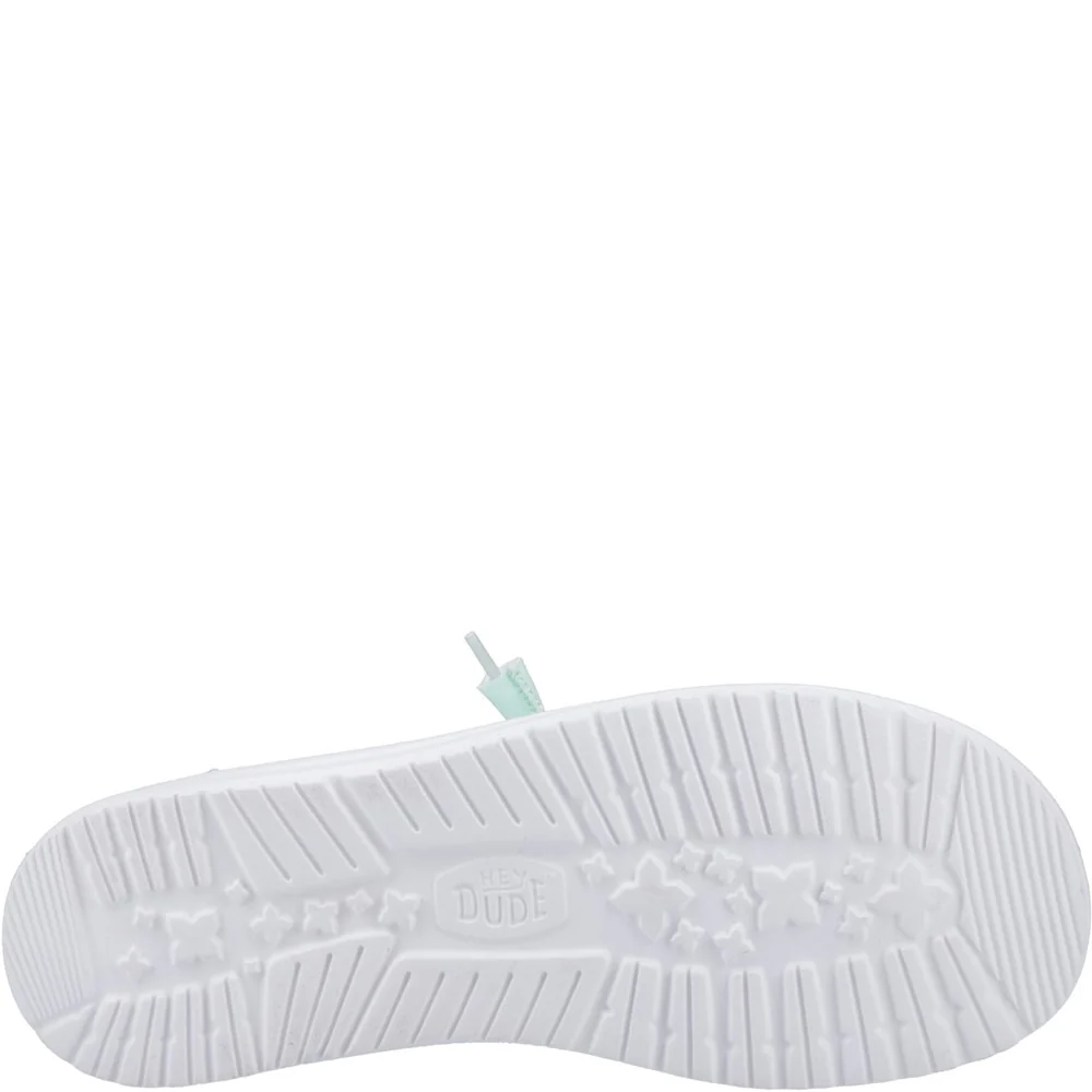 HEYDUDE Wendy Stretch Canvas Slip on Shoe - Image 3