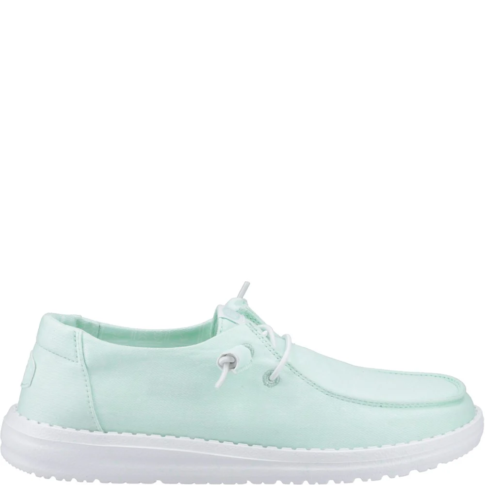HEYDUDE Wendy Stretch Canvas Slip on Shoe - Image 5