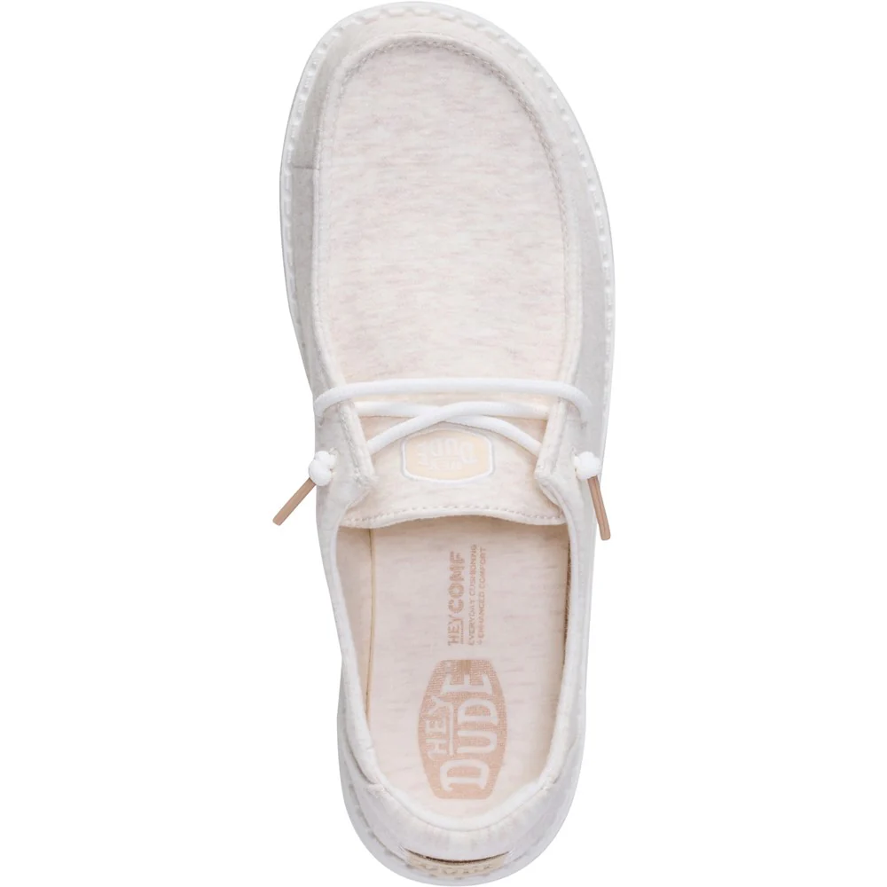 HEYDUDE Wendy Stretch Jersey Slip on Shoes - Image 5