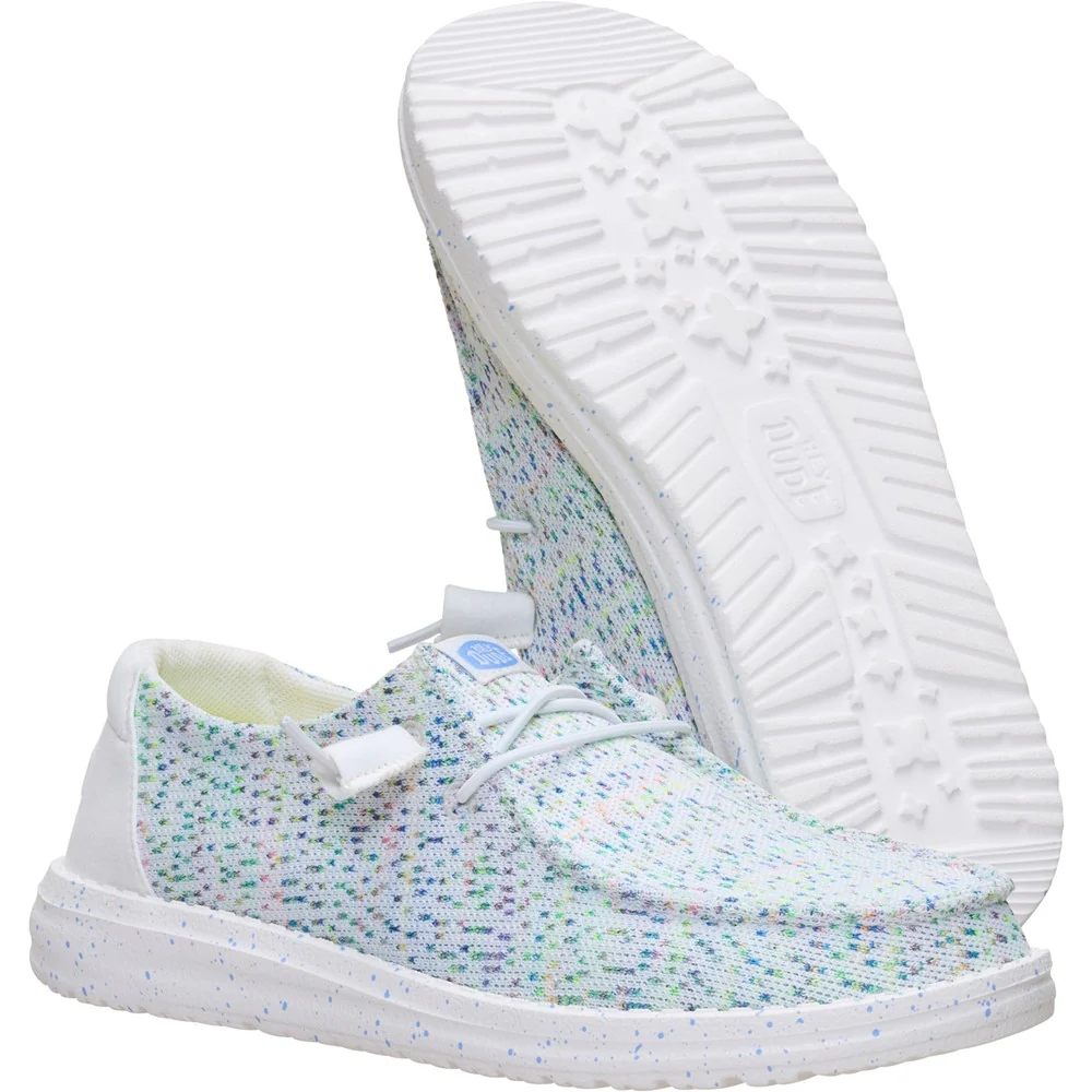 HEYDUDE Wendy Stretch Speckle Shoes - Image 4