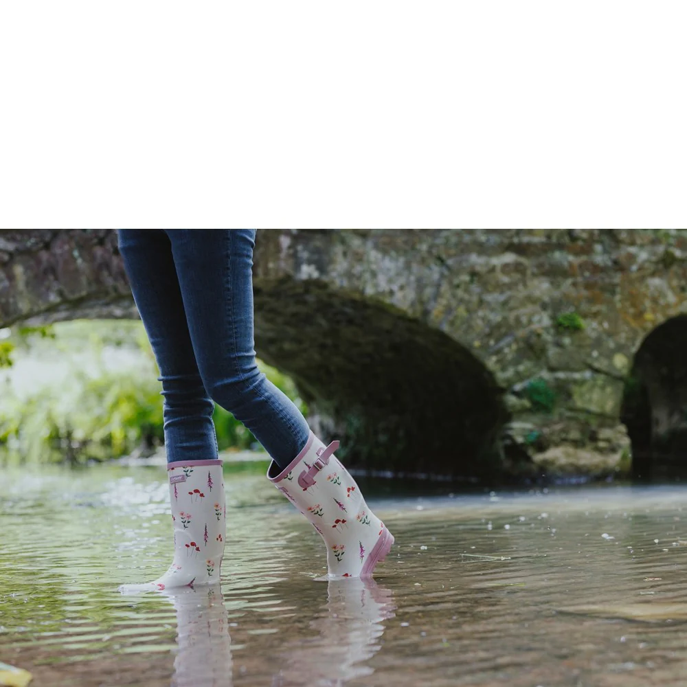 Cotswold Wildflower Tall Wellingtons - Image 6