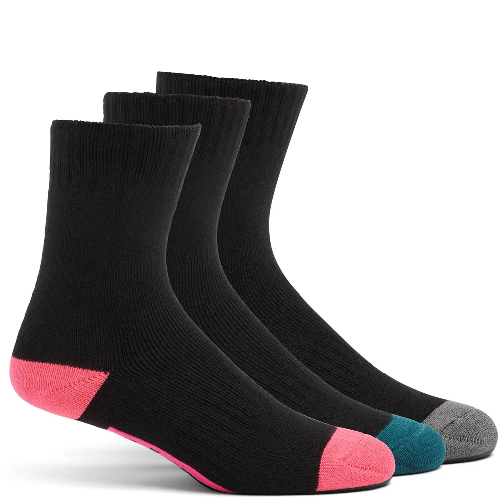 Hard Yakka Core Bamboo Rich Padded Crew Socks - 3 Pack - Image 4