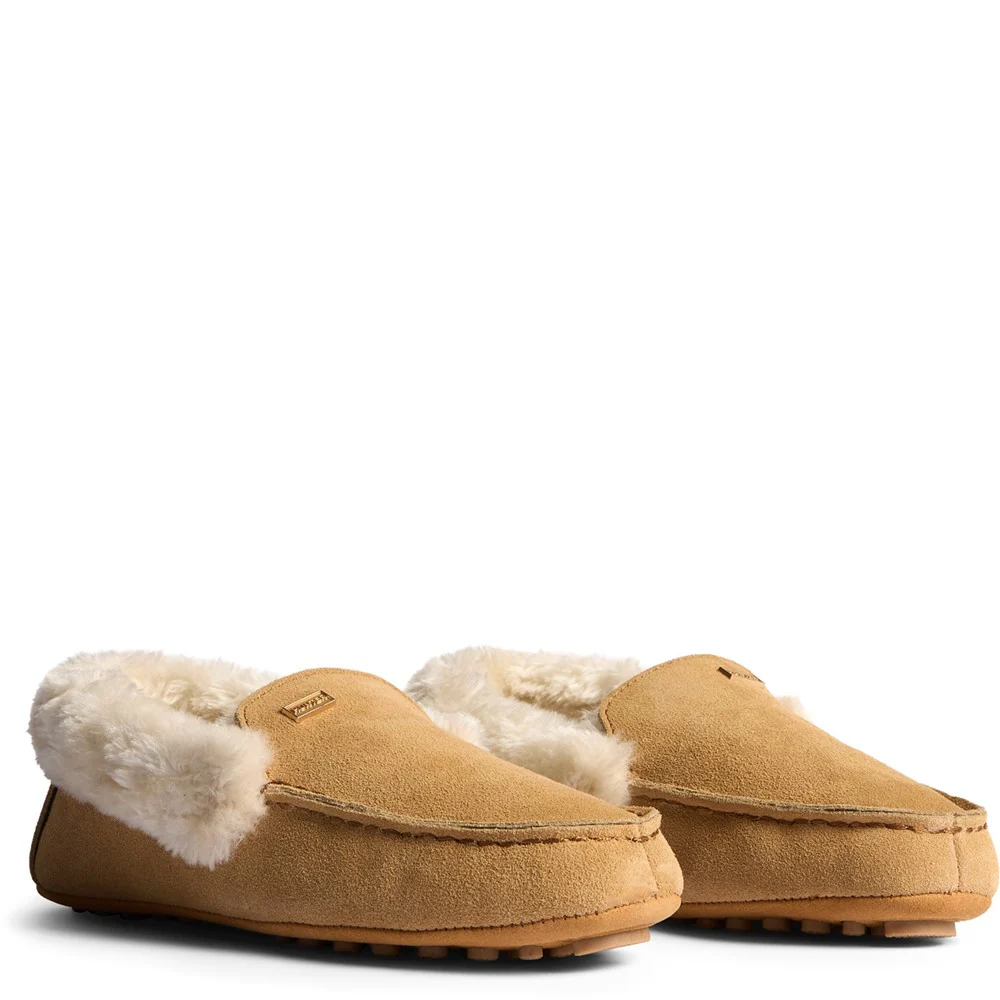 Hunter Moccasin Slipper Sherpa