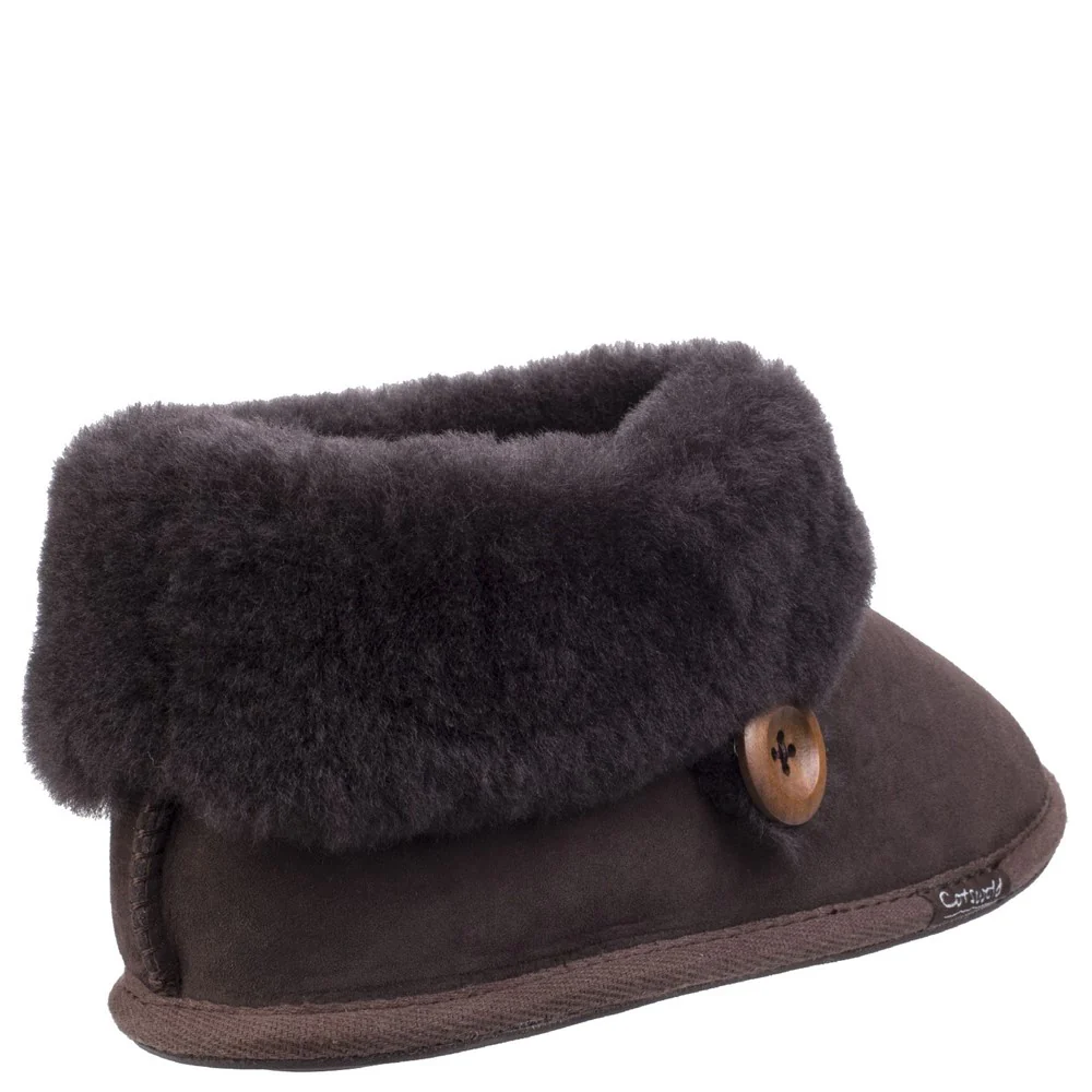 Cotswold Wotton Sheepskin Bootie - Image 2