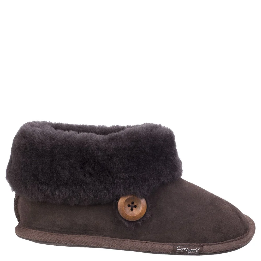 Cotswold Wotton Sheepskin Bootie - Image 4