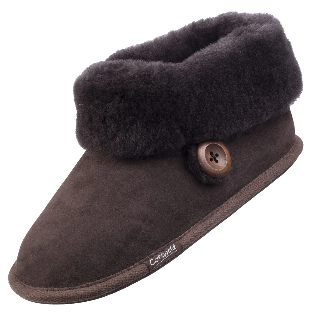Cotswold Wotton Sheepskin Bootie - Image 6