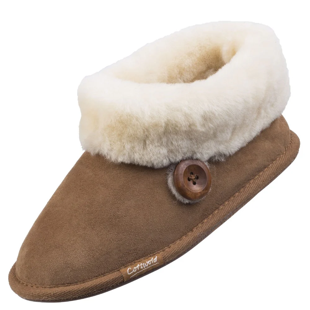 Cotswold Wotton Sheepskin Bootie - Image 6